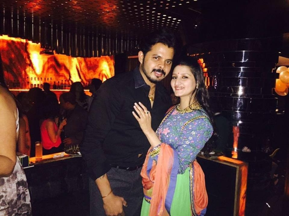 Sreesanth with family 