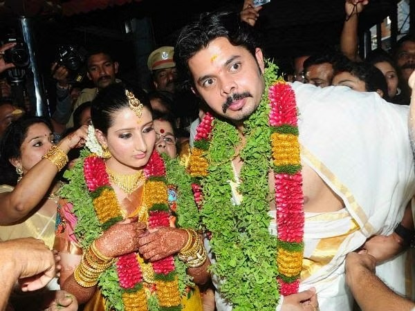 Sreesanth with family 